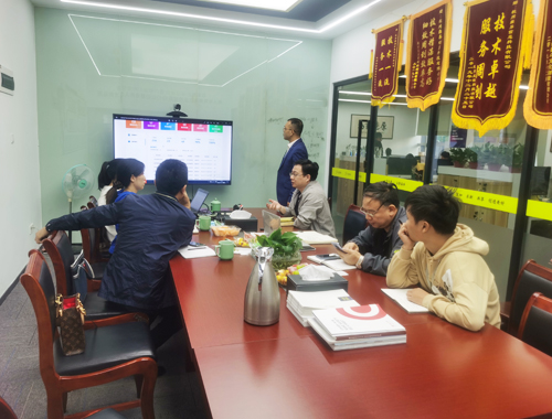 浙江省交通运输厅法规处领导莅临指导我公司开发执法培训系统
